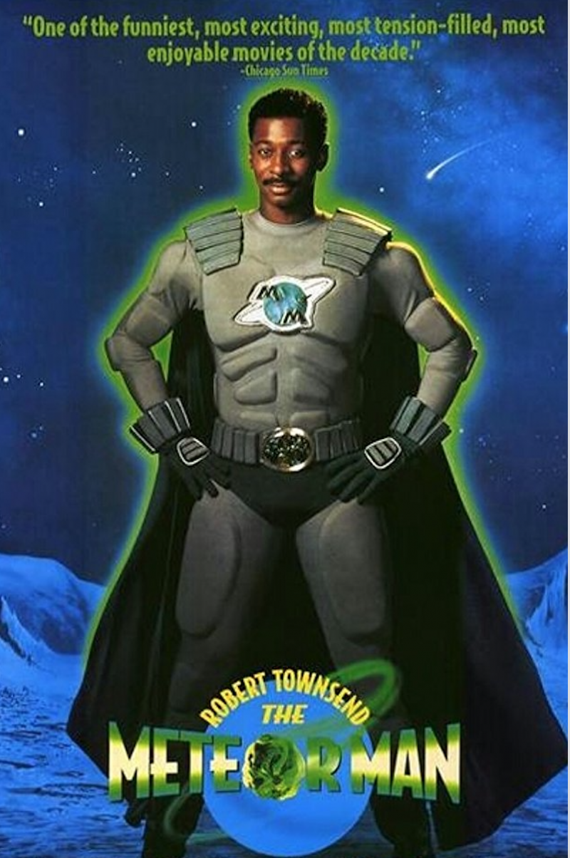 Създателят Робърт Таунсенд се връща назад към „Метеорния човек“, първият черен супергеройски филм, 25 години по -късно
