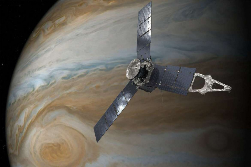 Tag en betagende tur over Jupiter i NASAs skyhøje nye Juno -rumfartøjs flyby -video