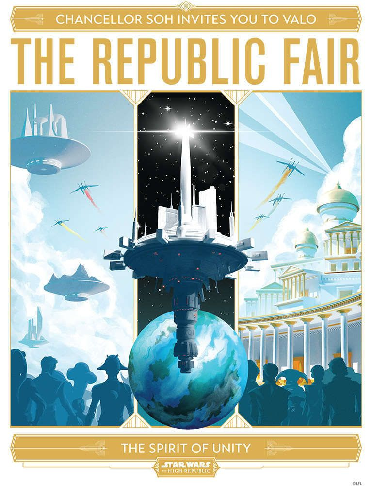 Republikken Fair plakat SDCC