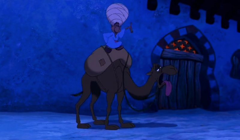62 tanker havde vi, mens vi så Aladdin