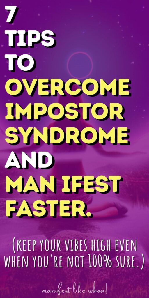 7 tips for å overvinne Impostor Syndrome for uanstrengt manifestasjon