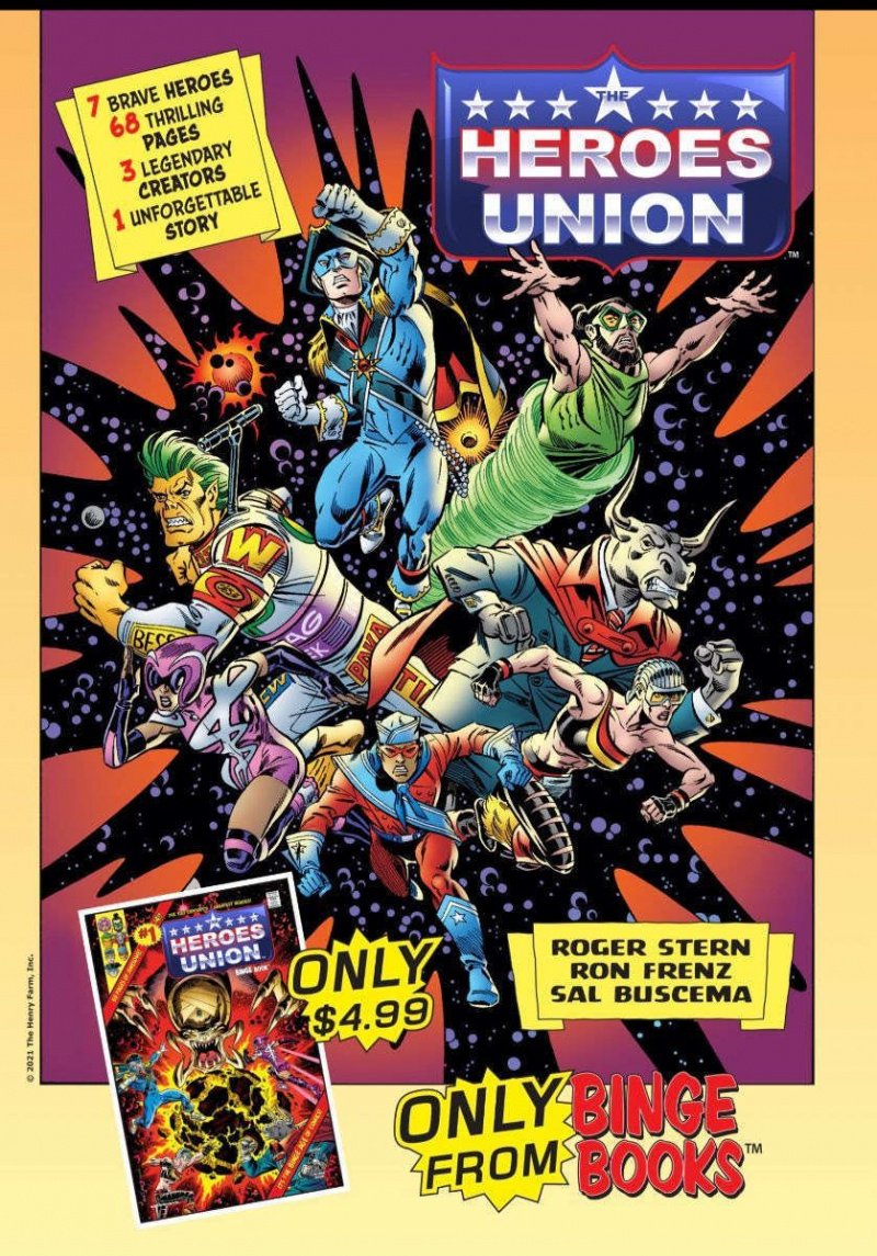 L'arte promozionale di Heroes Union