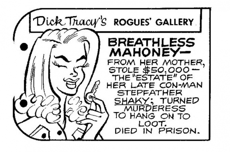 Breathless Mahoney, una de las grandes femme fatales