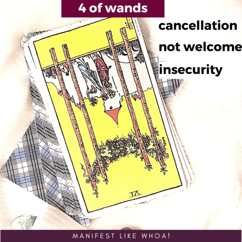   The Four of Wands Tarot Card Guide for begyndere (Lær at læse Tarot)