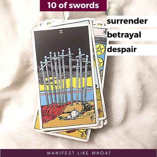 The Ten of Swords Tarot Card Guide för nybörjare