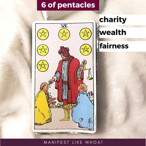 The Six of Pentacles Card Tarot Οδηγός για αρχάριους