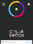 Снимак екрана апликације за пребацивање боја # 1