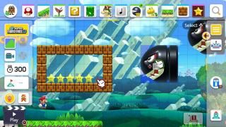 Super Mario Maker 2 mängu ekraanipilt nr 1