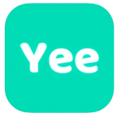 Yee - Изображение на плакат за приложение за групов видео чат