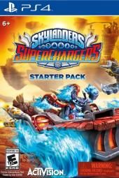 Skylanders SuperChargers spēles plakāta attēls