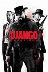 Django slika bez lanca s filmskim plakatom