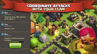 Aplikacija Clash of Clans: posnetek zaslona št. 2