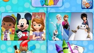 Captura de tela nº 1 do aplicativo Disney Color and Play