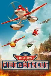 Lėktuvai: priešgaisrinės ir gelbėjimo filmo plakato vaizdas