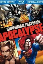 „Supermenas / Betmenas: Apokalipsės filmo plakato vaizdas“