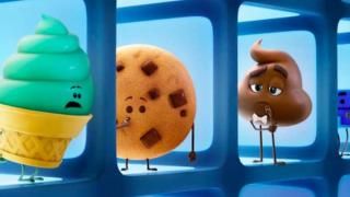 Emoji-filmen: Ice Cream, Cookie og Poop på telefonen