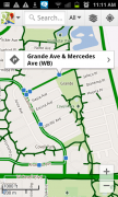 Google Maps lietotne: 3. ekrānuzņēmums