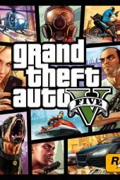 Grand Theft Auto V Game Poster Image