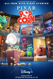 Изображение на телевизионния плакат на Pixar Popcorn