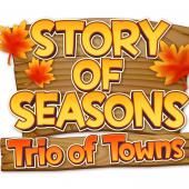 Historia pór roku: obraz plakatu z gry Trio of Towns