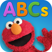 Elmo armastab ABC-de rakenduse plakatipilti