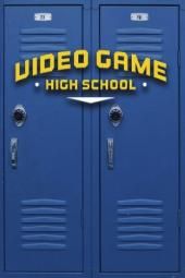 Videospēļu vidusskolas filmu plakātu attēls