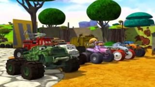 TV Meteor and the Mighty Monster Trucks: Cena 1