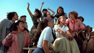 Film Grease : Sandy et les dames roses
