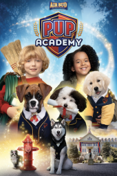 „Pup Academy“ televizoriaus plakato vaizdas
