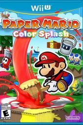 Popierinis „Mario Color Splash“ žaidimo plakato vaizdas