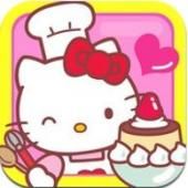„Hello Kitty“ kavinė! Programos plakato vaizdas
