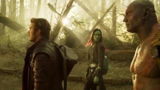Guardianes de la Galaxia Vol. 2 Película: Star-Lord, Gamora y Drax