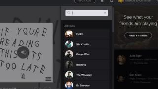 Spotify-schermafbeelding