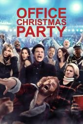 Imagen del cartel de la película de la fiesta de Navidad de la oficina