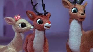Rudolph punase ninaga põhjapõtrade film: stseen nr 2