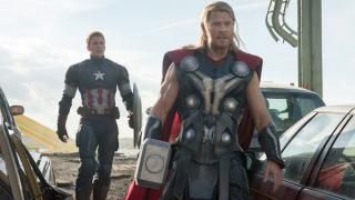 Avengers: Age of Ultron Película: Capitán American y Thor