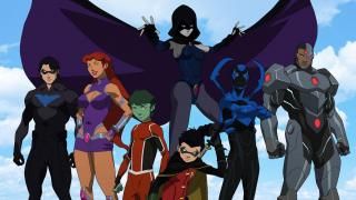 Justice League vs. Teen Titans-film: Scene 1