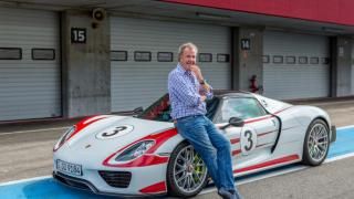 Richard Hammond med Porsche.