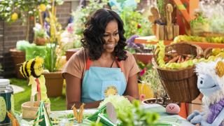 Vafler + Mochi tv-show: Michelle Obama, Vafler, Mochi, travlt