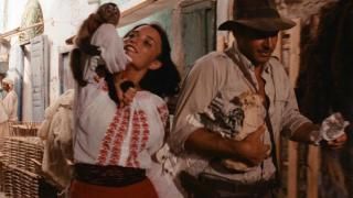 Film Indiana Jonesa a Dobyvatelia stratenej archy: 3. scéna