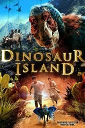 Изображение на плакат за филм на остров Динозавър