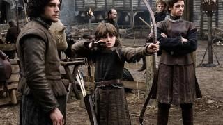 Game of Thrones tv-show: Jon Snow, Bran Stark og Robb Stark