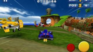 Sonic & SEGA All-Stars Racing App: Posnetek zaslona # 1