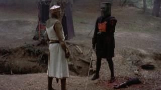 Monty Python y la película del Santo Grial: Escena # 2