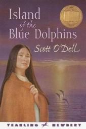 Imagem do pôster do livro Ilha dos Golfinhos Azuis