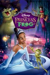 Η εικόνα αφίσας της πριγκίπισσας και του βάτραχου
