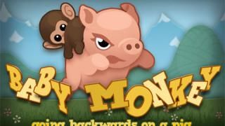 Aplicación Baby Monkey (retrocediendo en un cerdo): Captura de pantalla n. ° 1