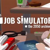 Töö simulaatori mängu plakati pilt