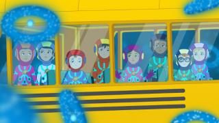 TV-oddaja Čarobni šolski avtobus spet vozi: prizor št