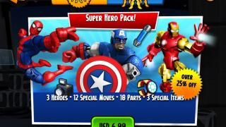 Mix + Smash: Aplicación Marvel Super Hero Mashers: Captura de pantalla n. ° 3